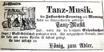 Erster Fastnachtstanz Erster Fastnachtstanz